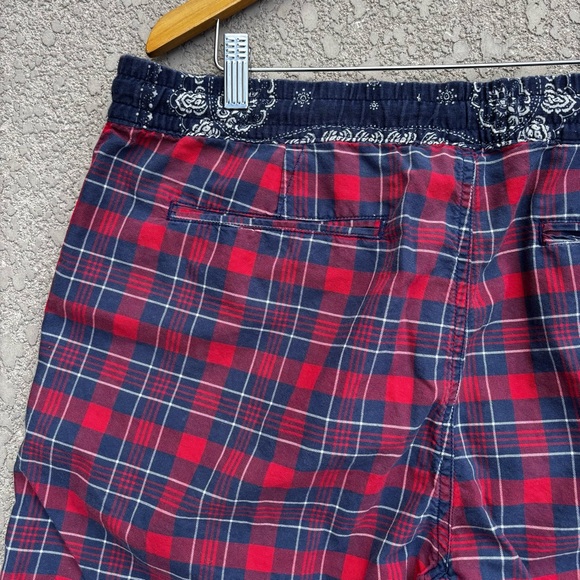 Ralph Lauren Denim & Supply Men’s Plaid Shorts Size Large Cotton Preppy - Picture 5 of 8